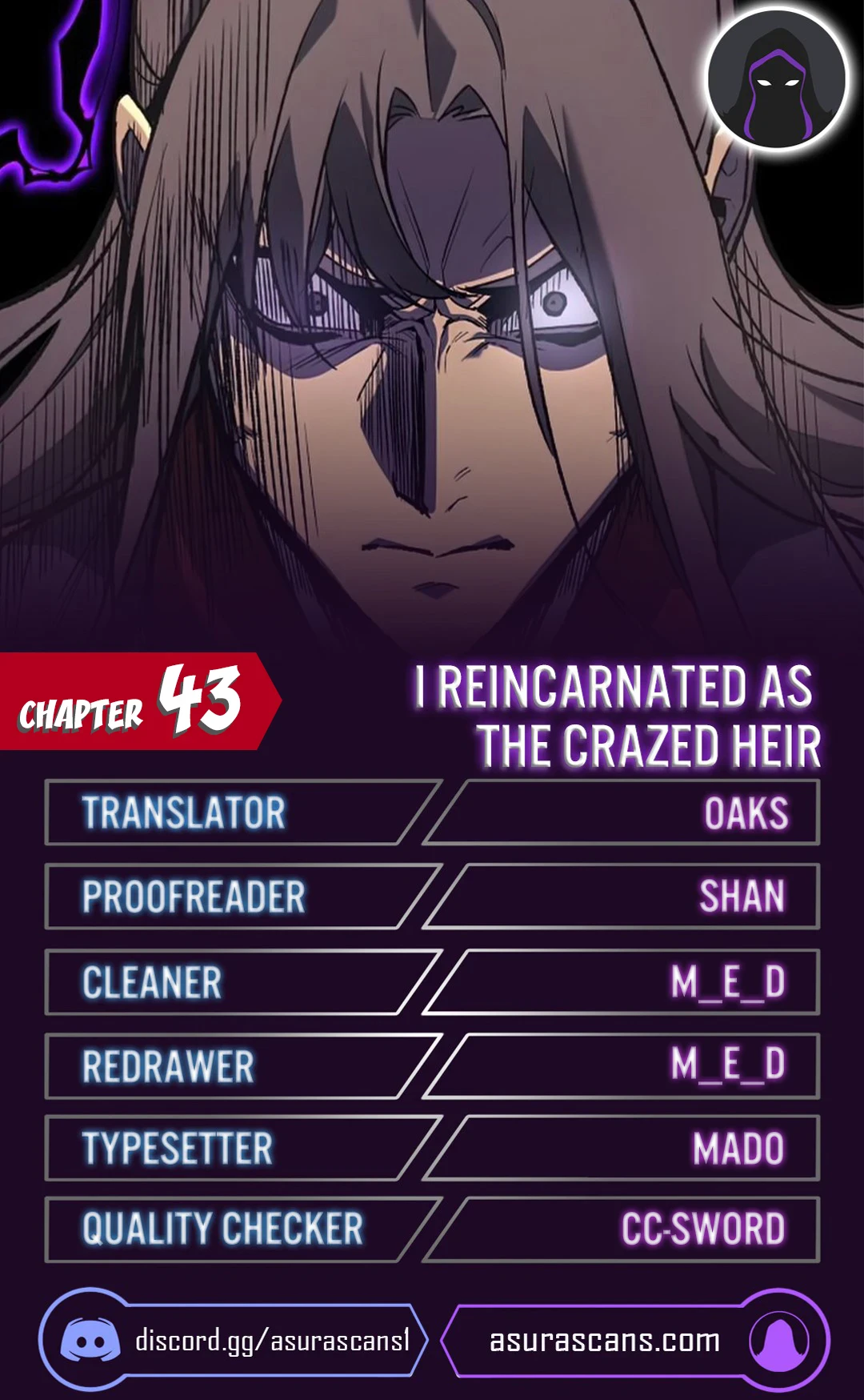 I Reincarnated as the Crazed Heir chapter 43 page 1