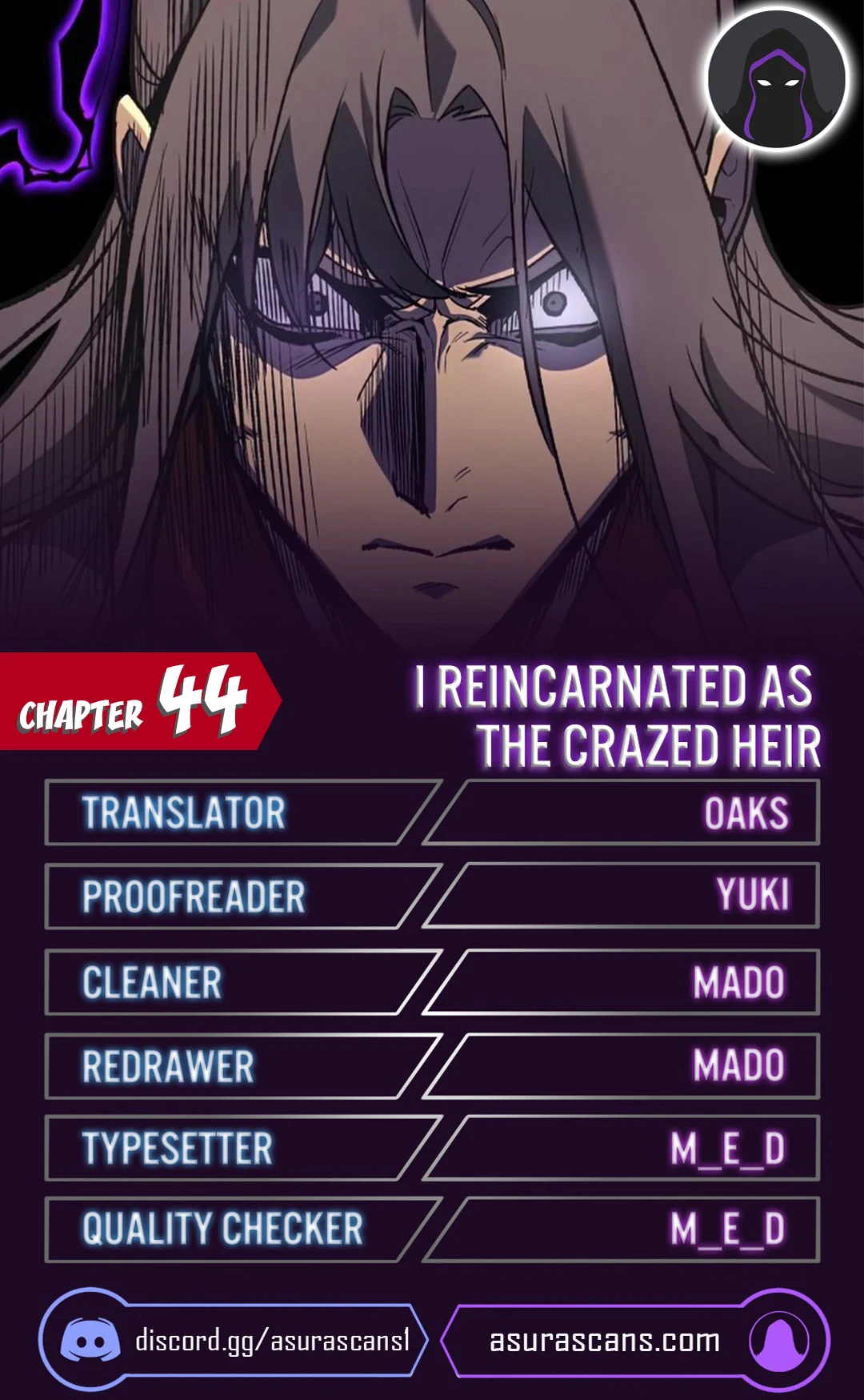 I Reincarnated as the Crazed Heir chapter 44 page 1