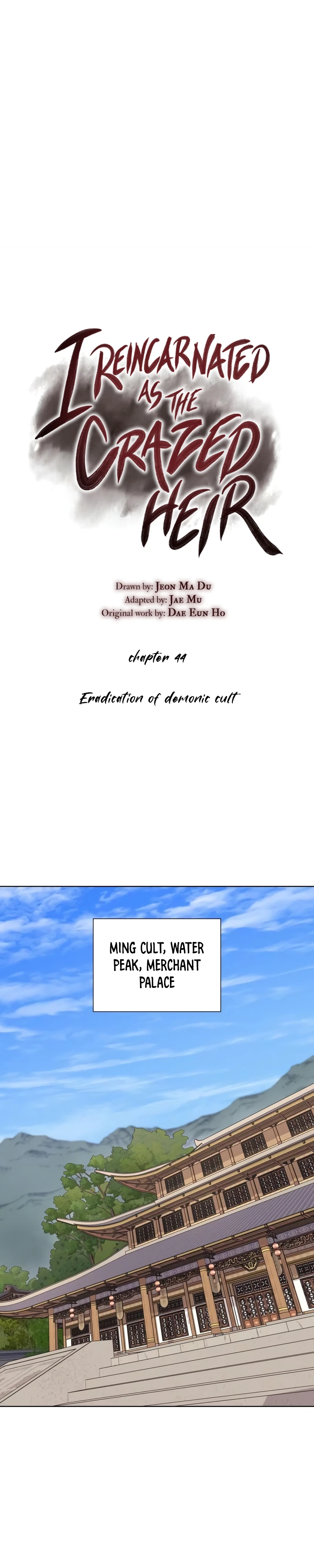 I Reincarnated as the Crazed Heir chapter 44 page 7