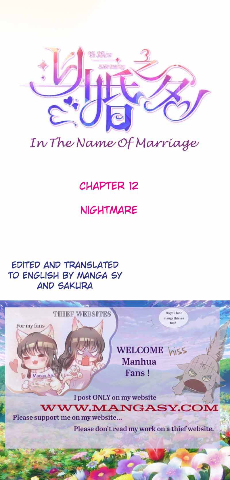 In The Name Of Marriage Chapter 12 page 2