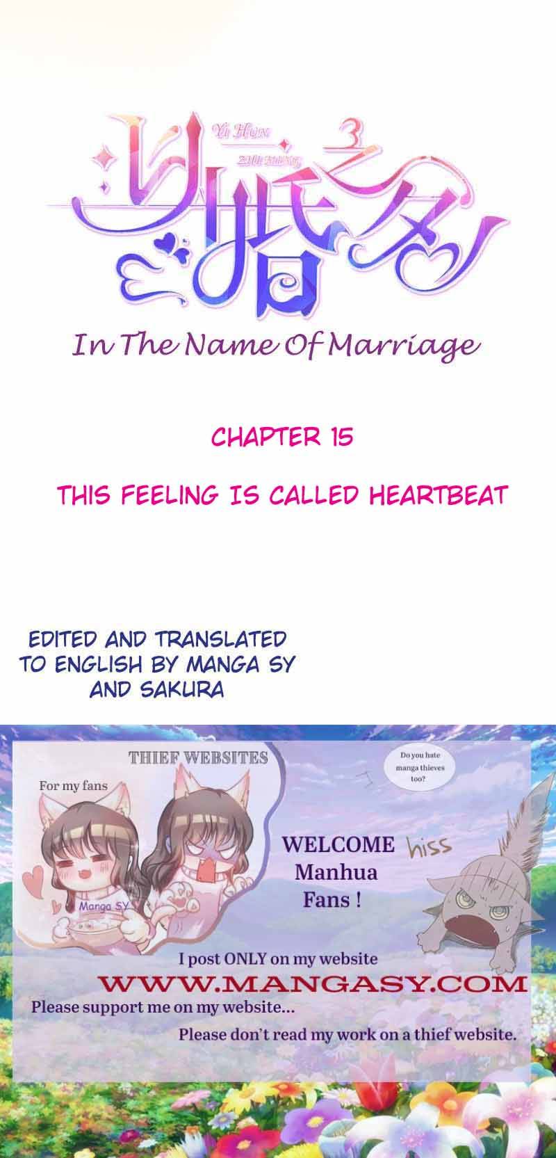 In The Name Of Marriage Chapter 15 page 2