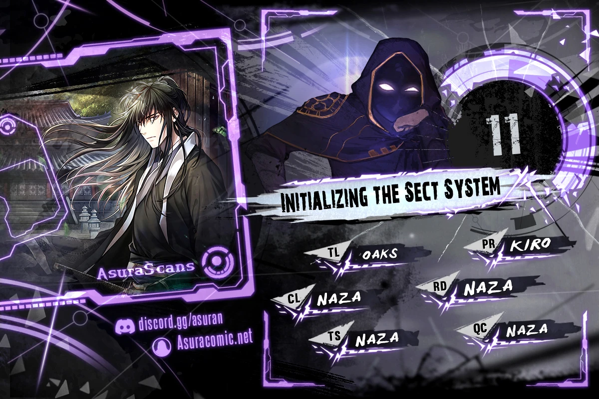 Initializing the Sect System chapter 11 page 1