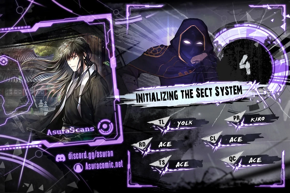 Initializing the Sect System chapter 4 page 1