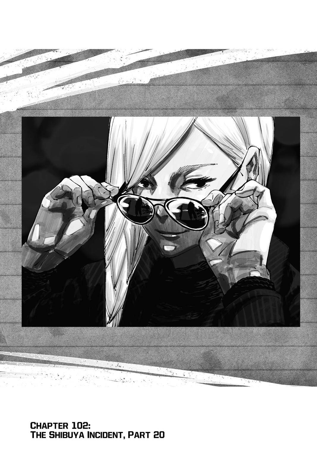 Jujutsu Kaisen chapter 102 page 1