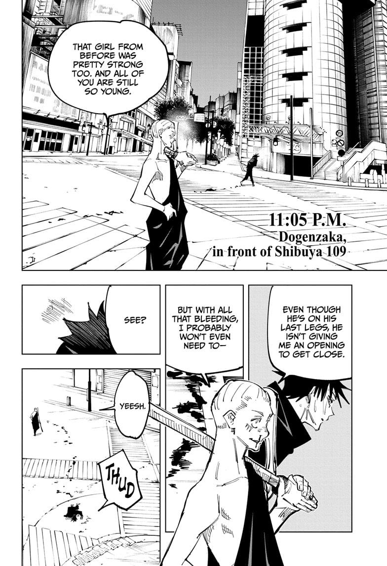 Jujutsu Kaisen chapter 117 page 4