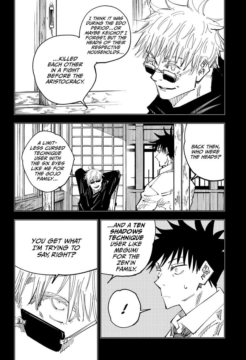 Jujutsu Kaisen chapter 117 page 6