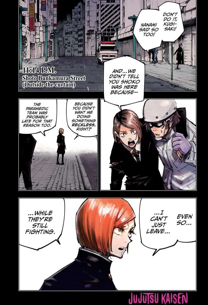 Jujutsu Kaisen chapter 123 page 1