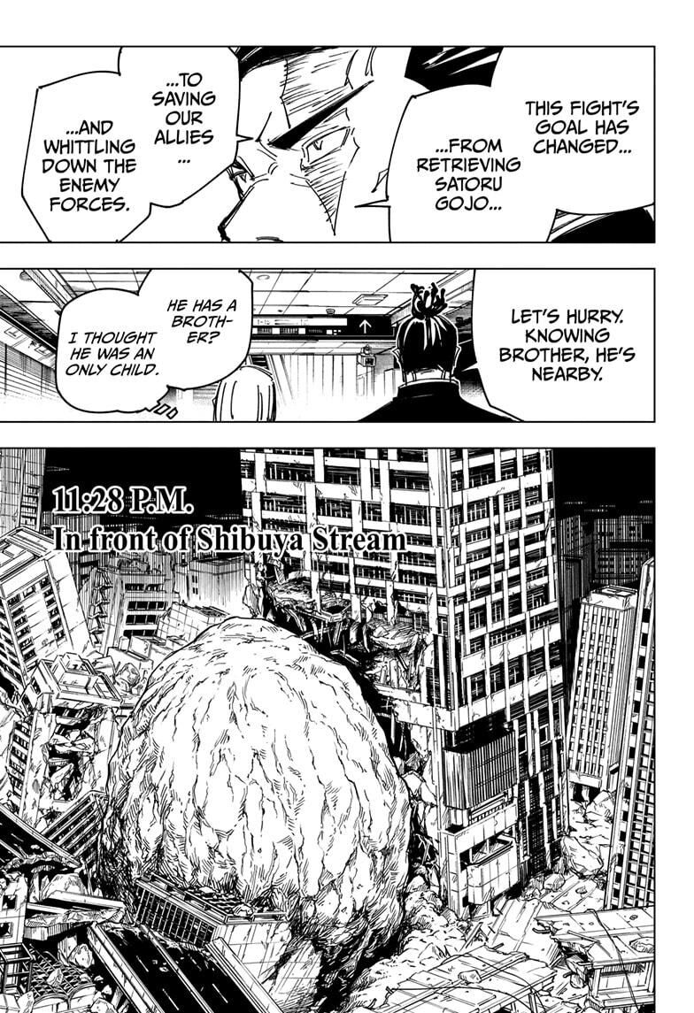 Jujutsu Kaisen chapter 135 page 3