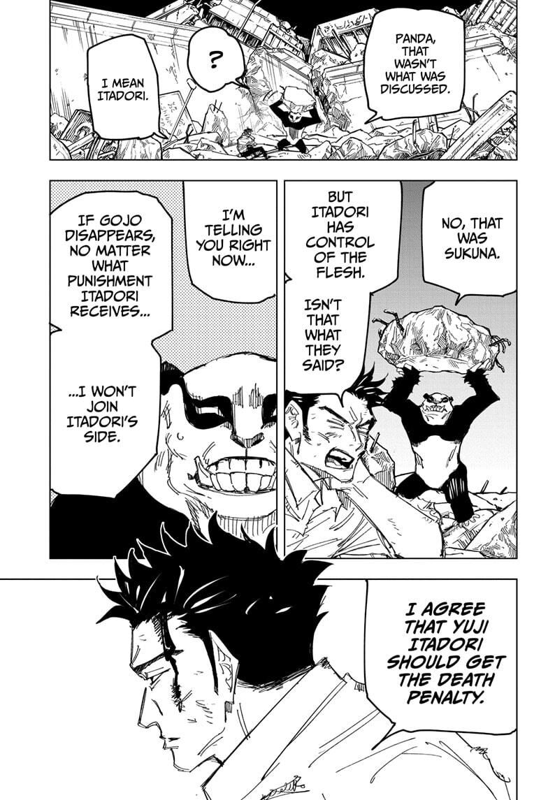 Jujutsu Kaisen chapter 135 page 5