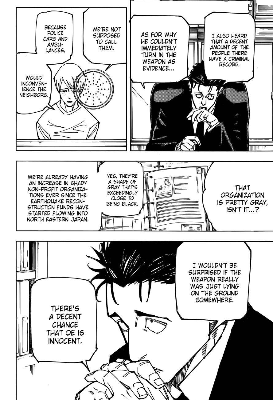 Jujutsu Kaisen chapter 161 page 6