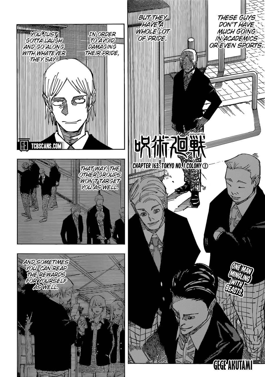 Jujutsu Kaisen chapter 165 page 3