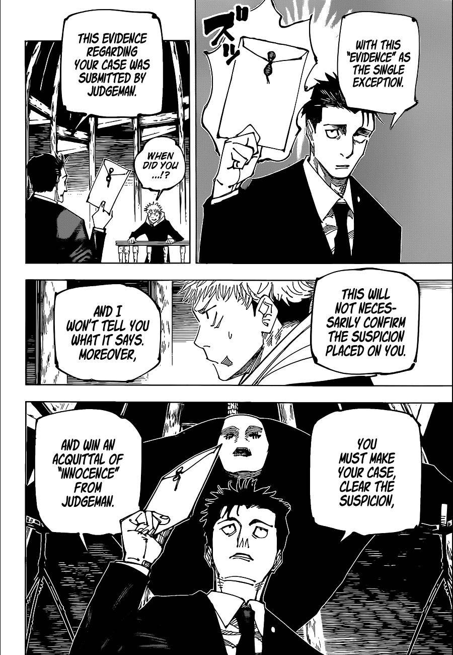 Jujutsu Kaisen chapter 166 page 6