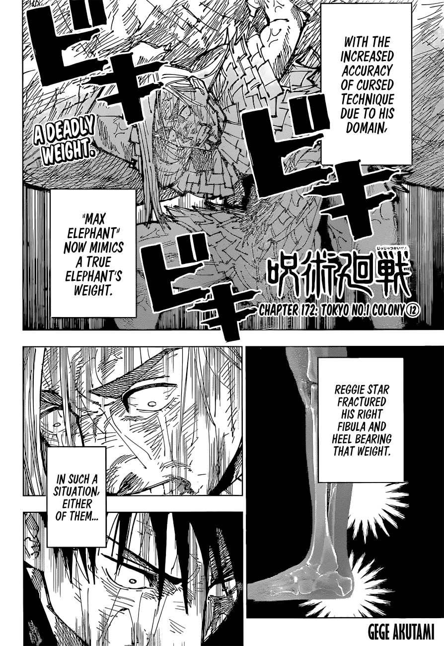 Jujutsu Kaisen chapter 175 page 2