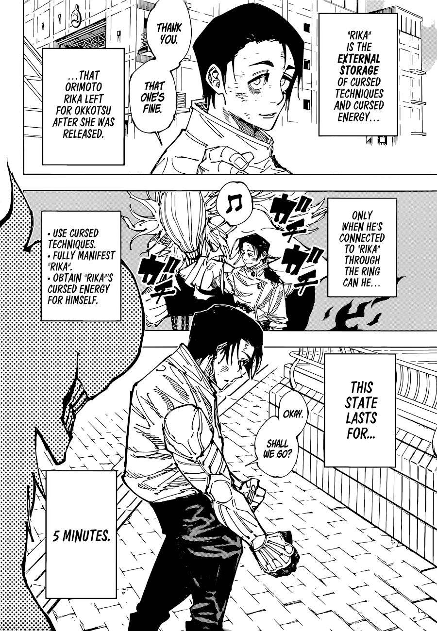 Jujutsu Kaisen chapter 181 page 4