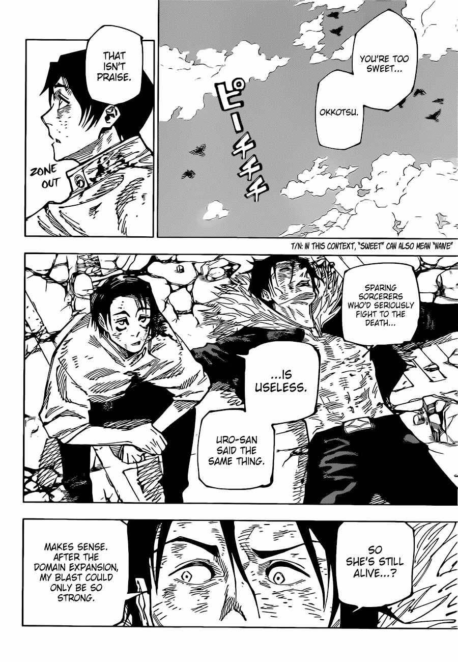 Jujutsu Kaisen chapter 184 page 6