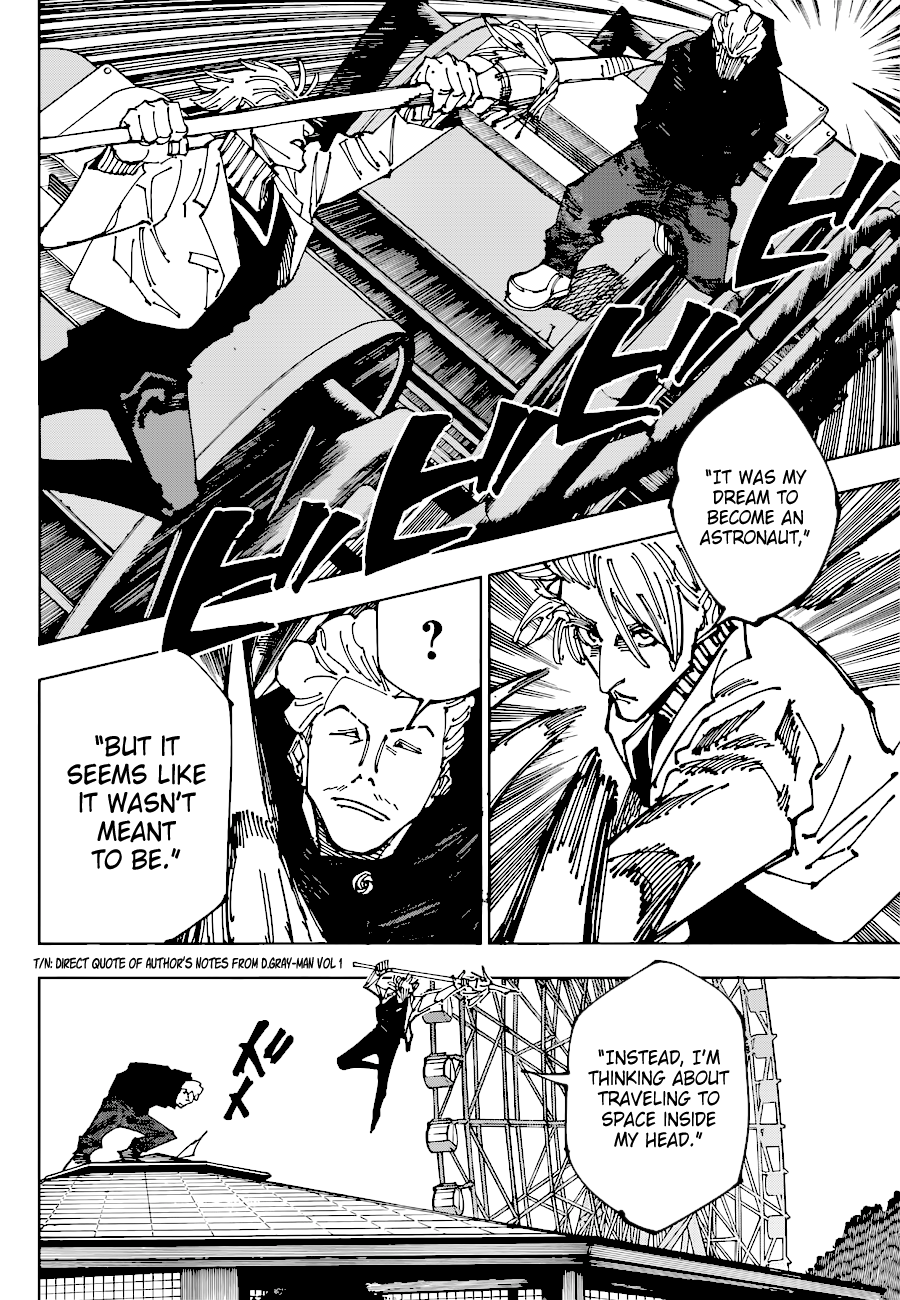 Jujutsu Kaisen chapter 185 page 2