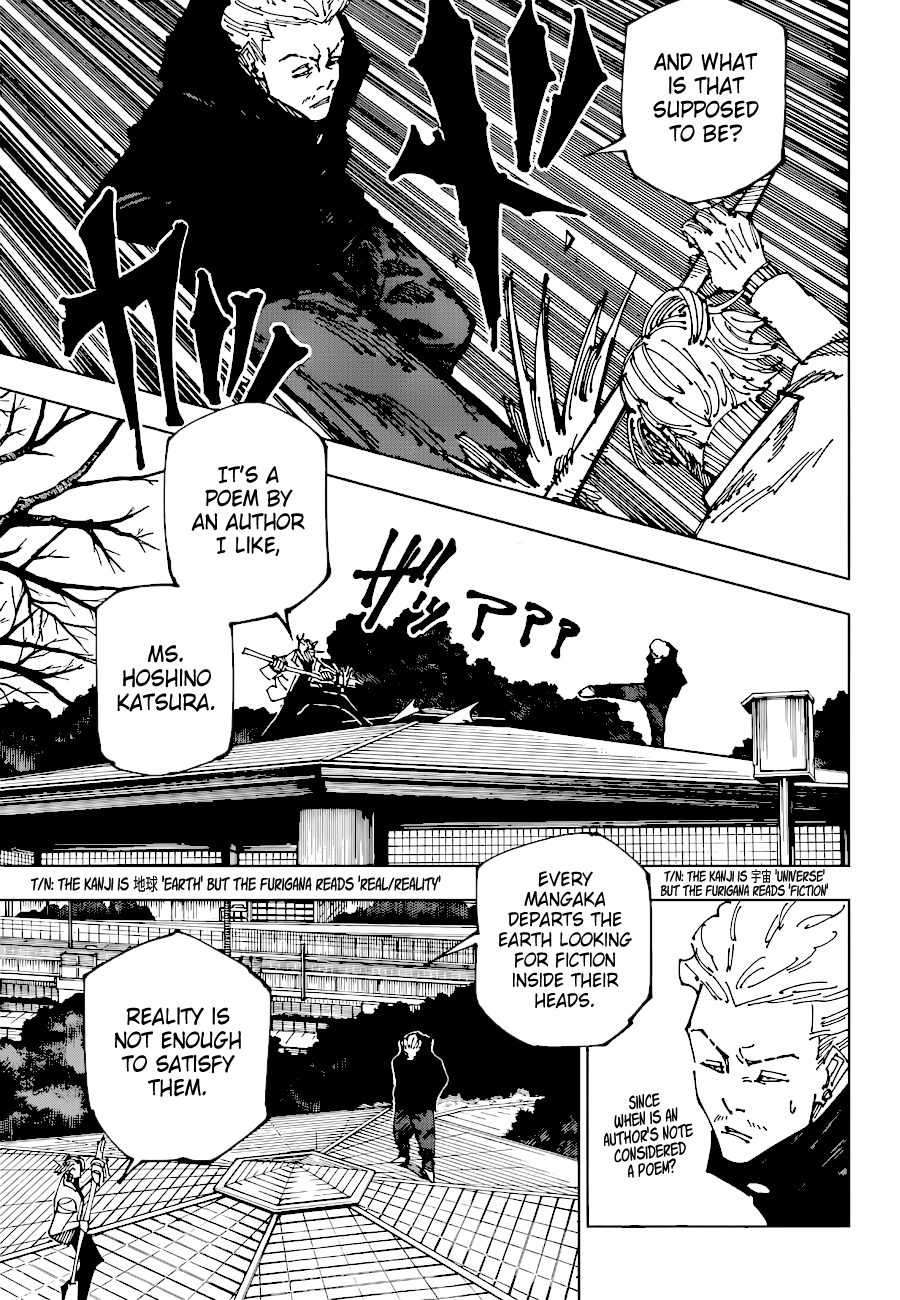 Jujutsu Kaisen chapter 185 page 3