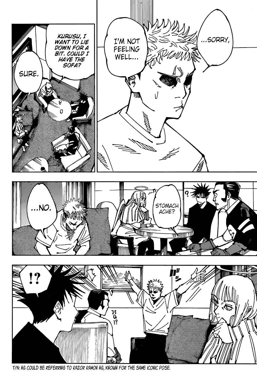 Jujutsu Kaisen chapter 203 page 3