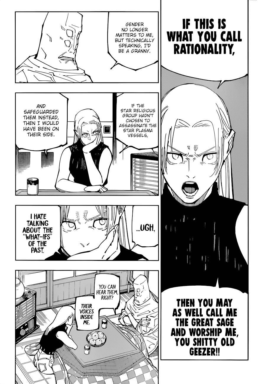 Jujutsu Kaisen chapter 205 page 6