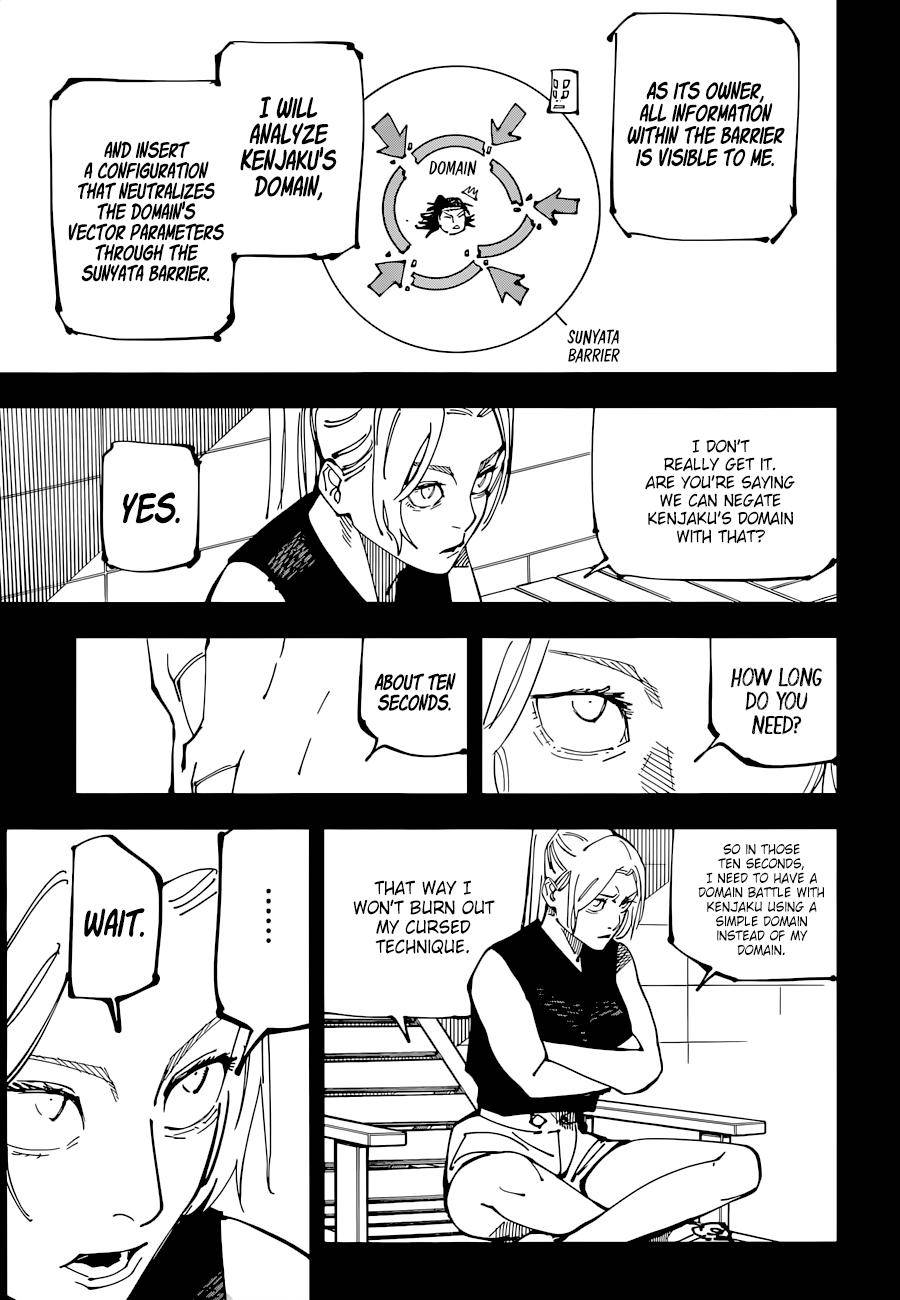 Jujutsu Kaisen chapter 209 page 4