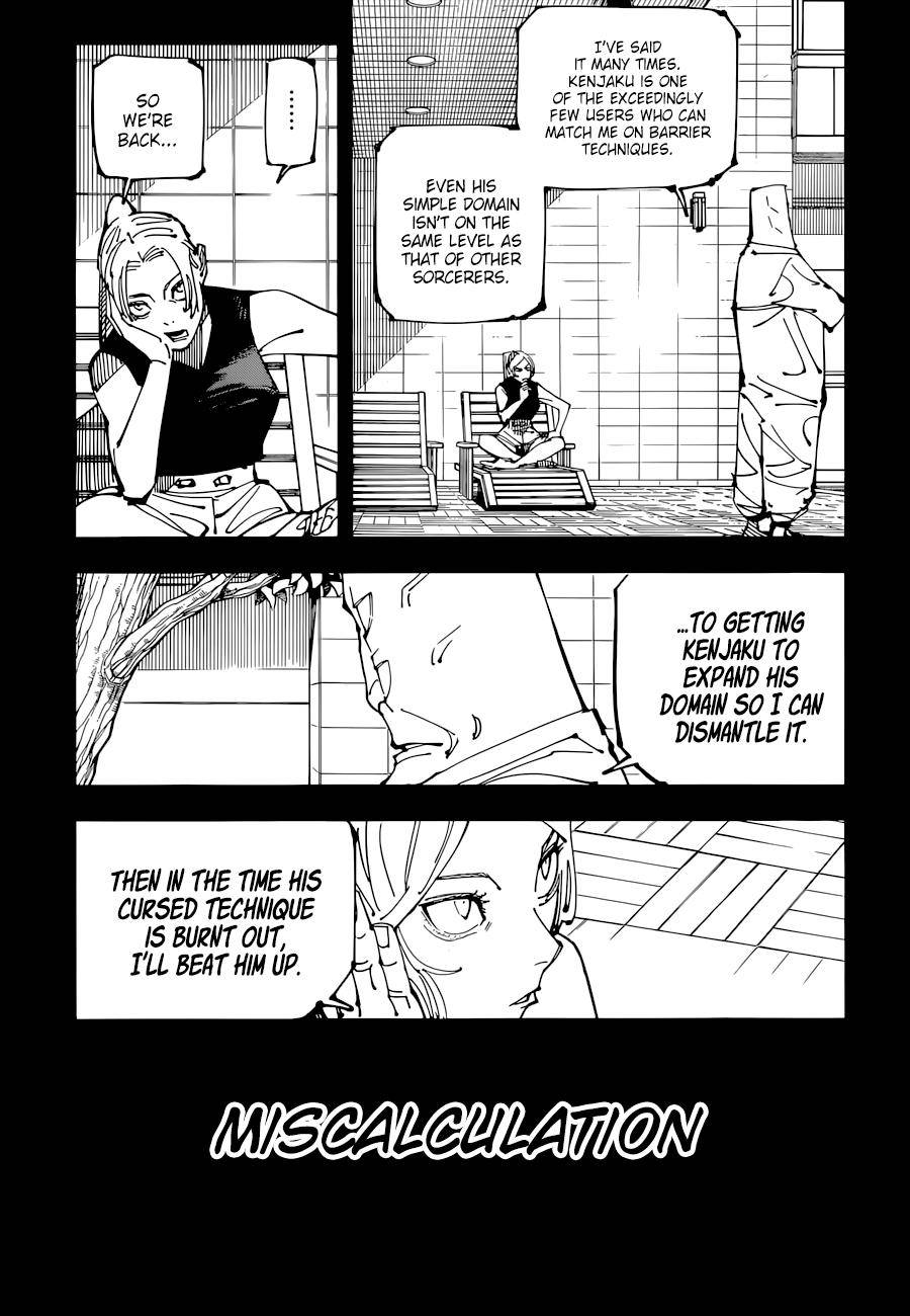 Jujutsu Kaisen chapter 209 page 6