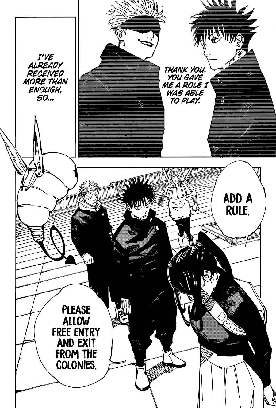 Jujutsu Kaisen chapter 215 page 5