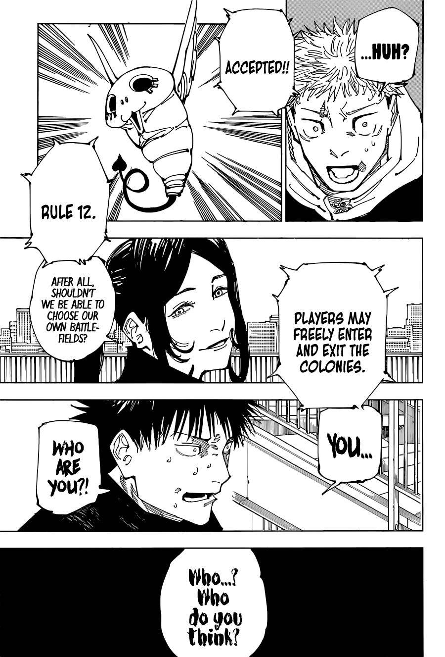 Jujutsu Kaisen chapter 215 page 6
