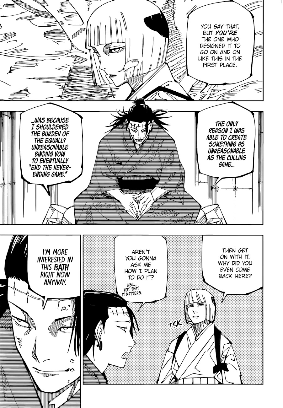 Jujutsu Kaisen chapter 219 page 4