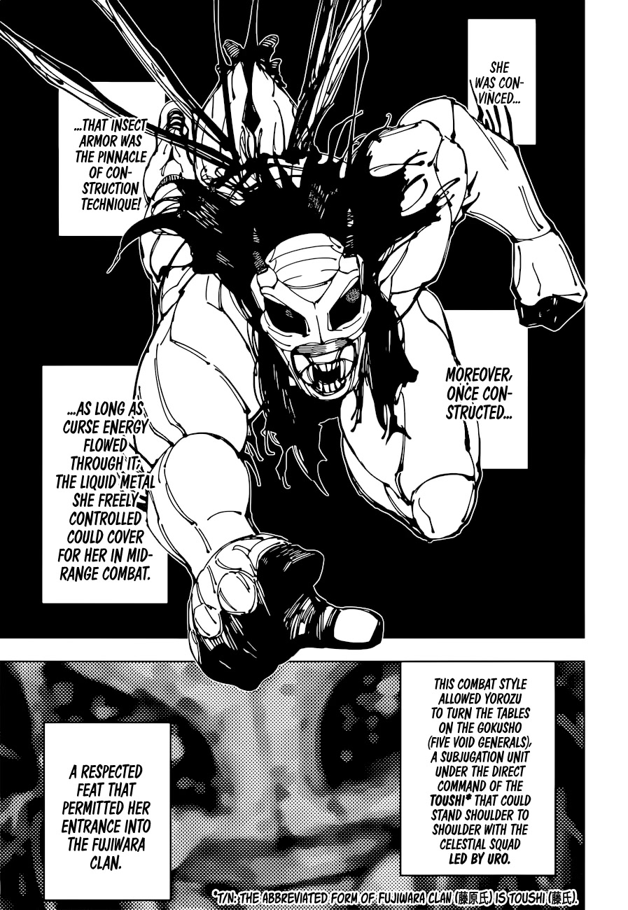Jujutsu Kaisen chapter 221 page 4