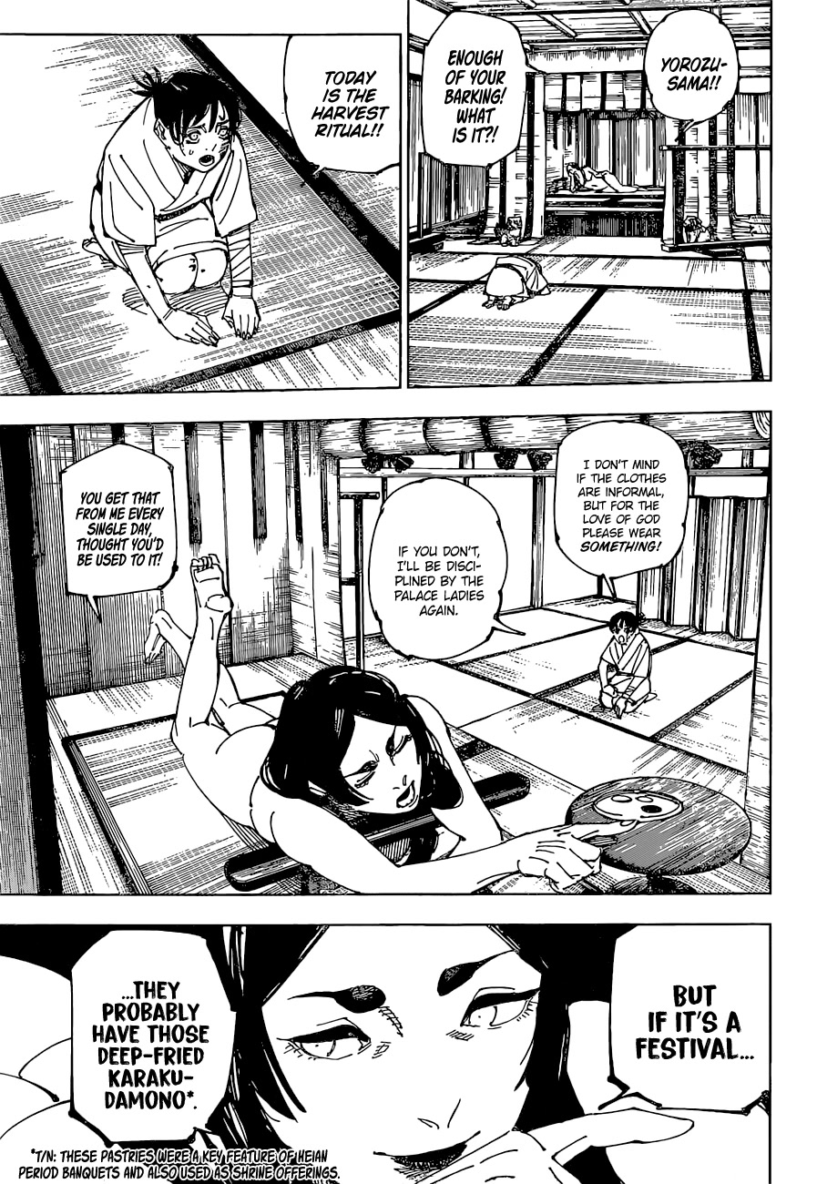 Jujutsu Kaisen chapter 222 page 4