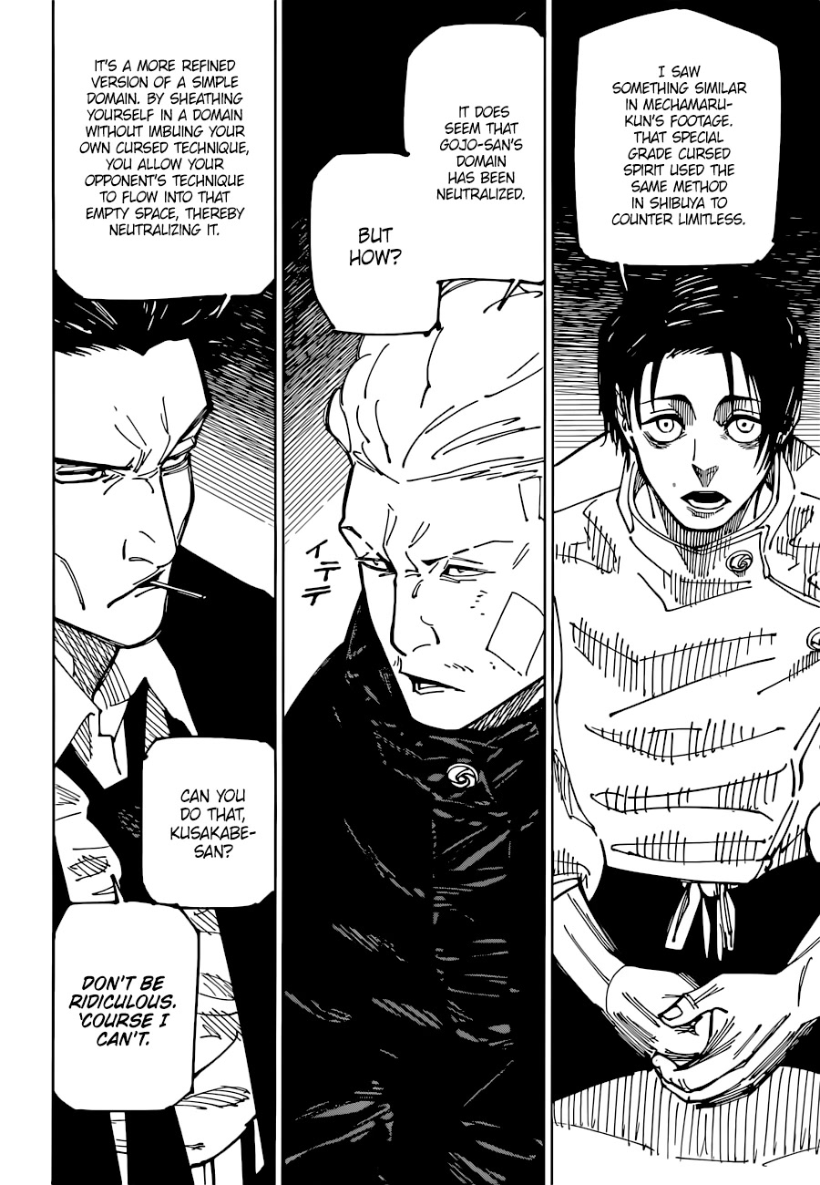 Jujutsu Kaisen chapter 228 page 3