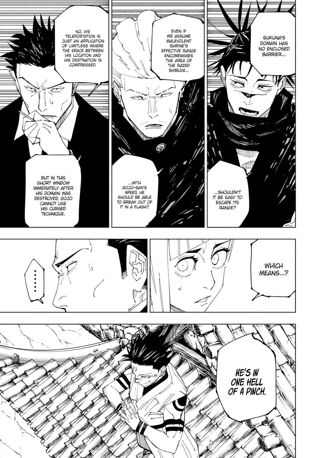 Jujutsu Kaisen chapter 229 page 4