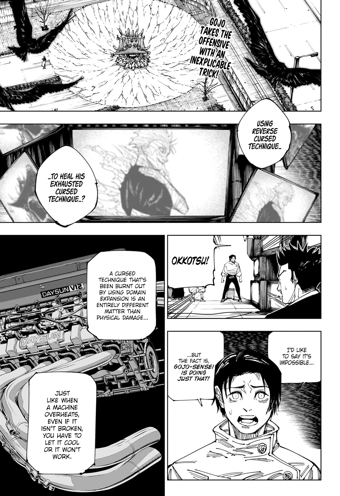 Jujutsu Kaisen chapter 230 page 4