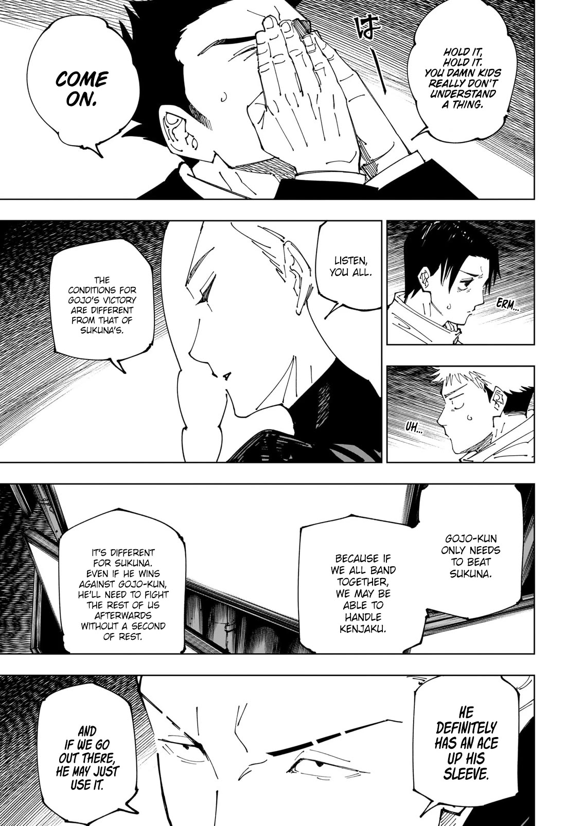 Jujutsu Kaisen chapter 237 page 4