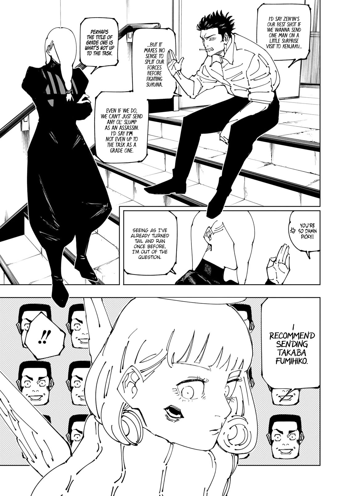 Jujutsu Kaisen chapter 243 page 6