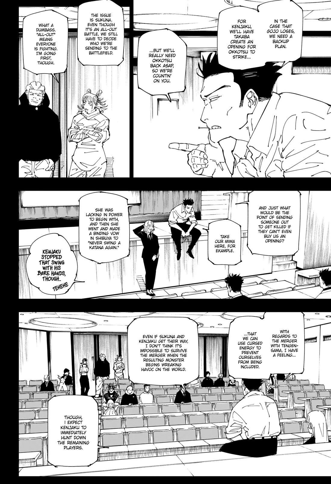 Jujutsu Kaisen chapter 247 page 3