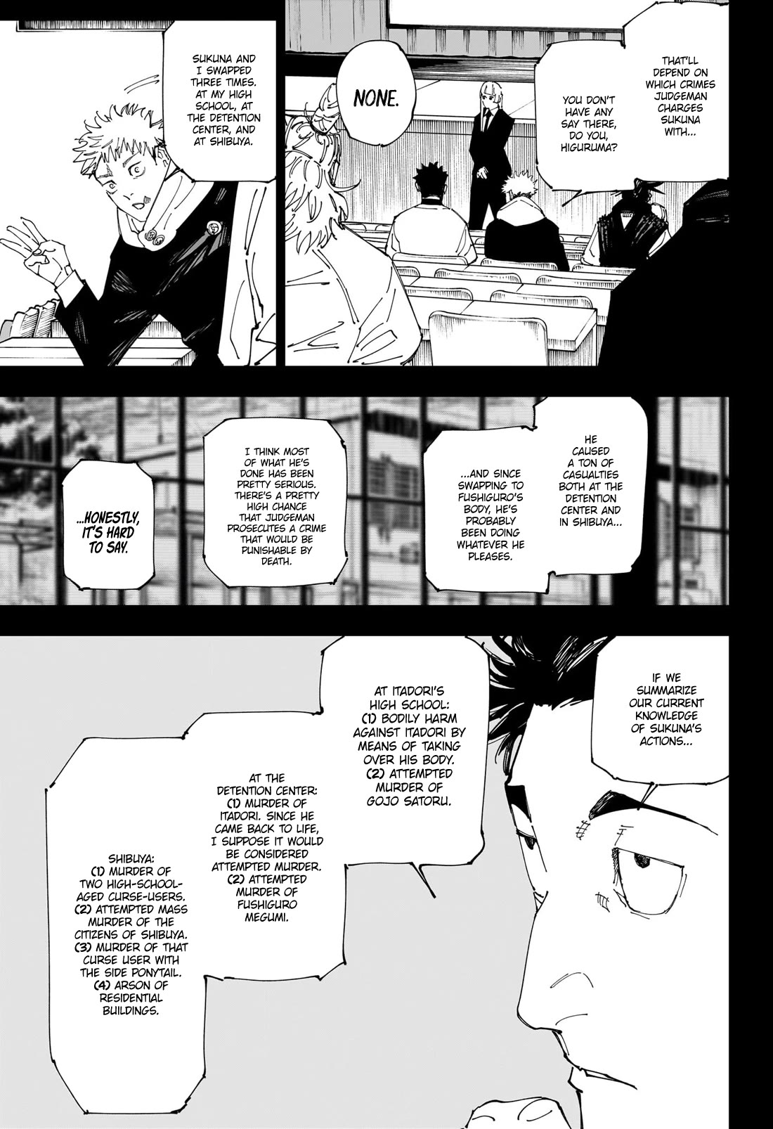 Jujutsu Kaisen chapter 247 page 6