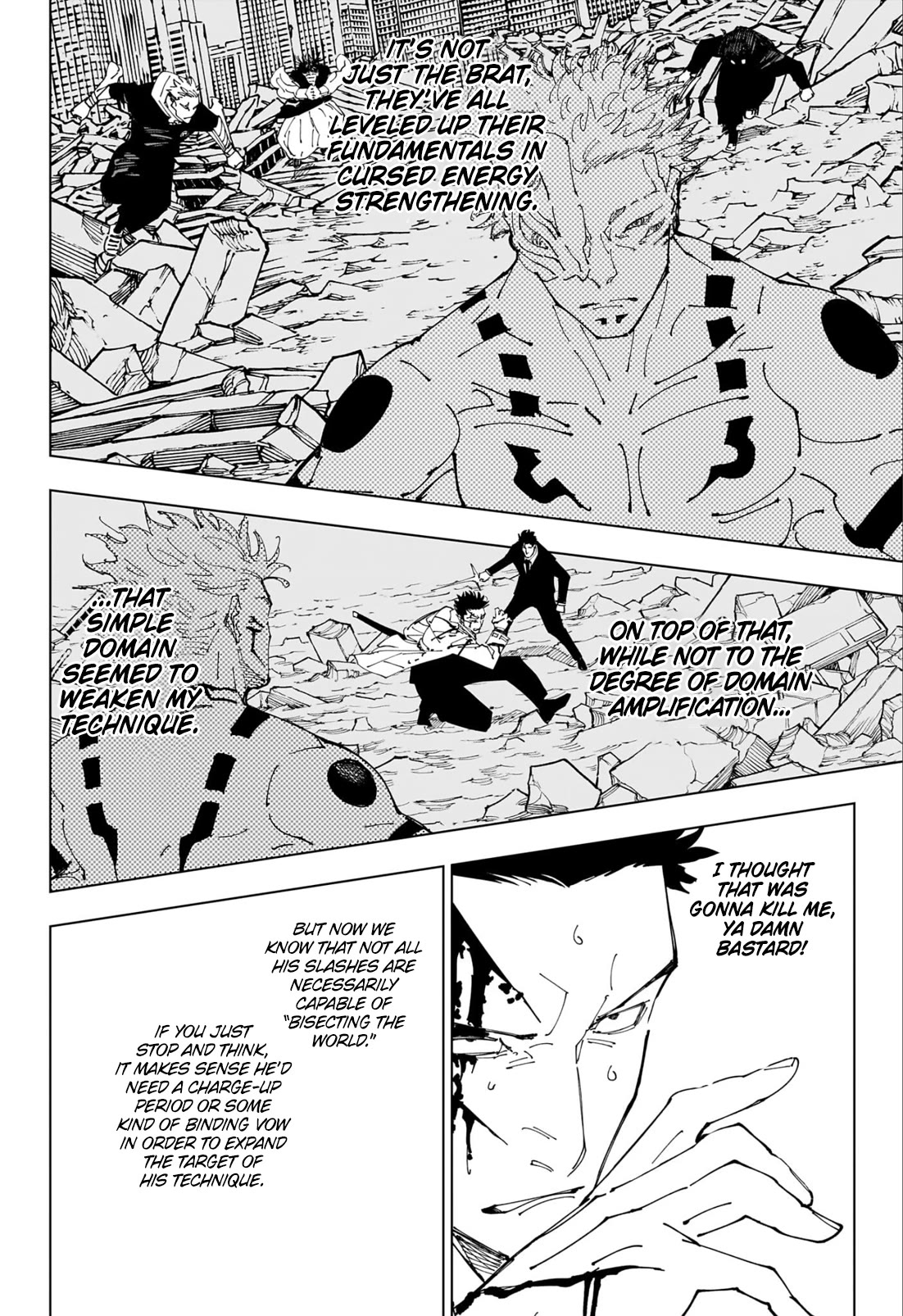 Jujutsu Kaisen chapter 249 page 4