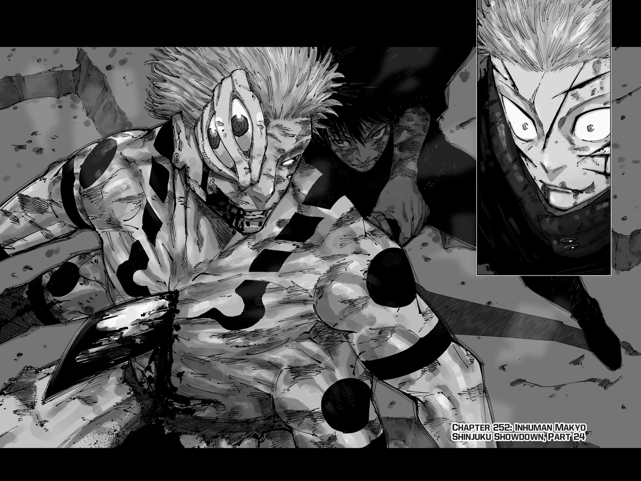 Jujutsu Kaisen chapter 255 page 1