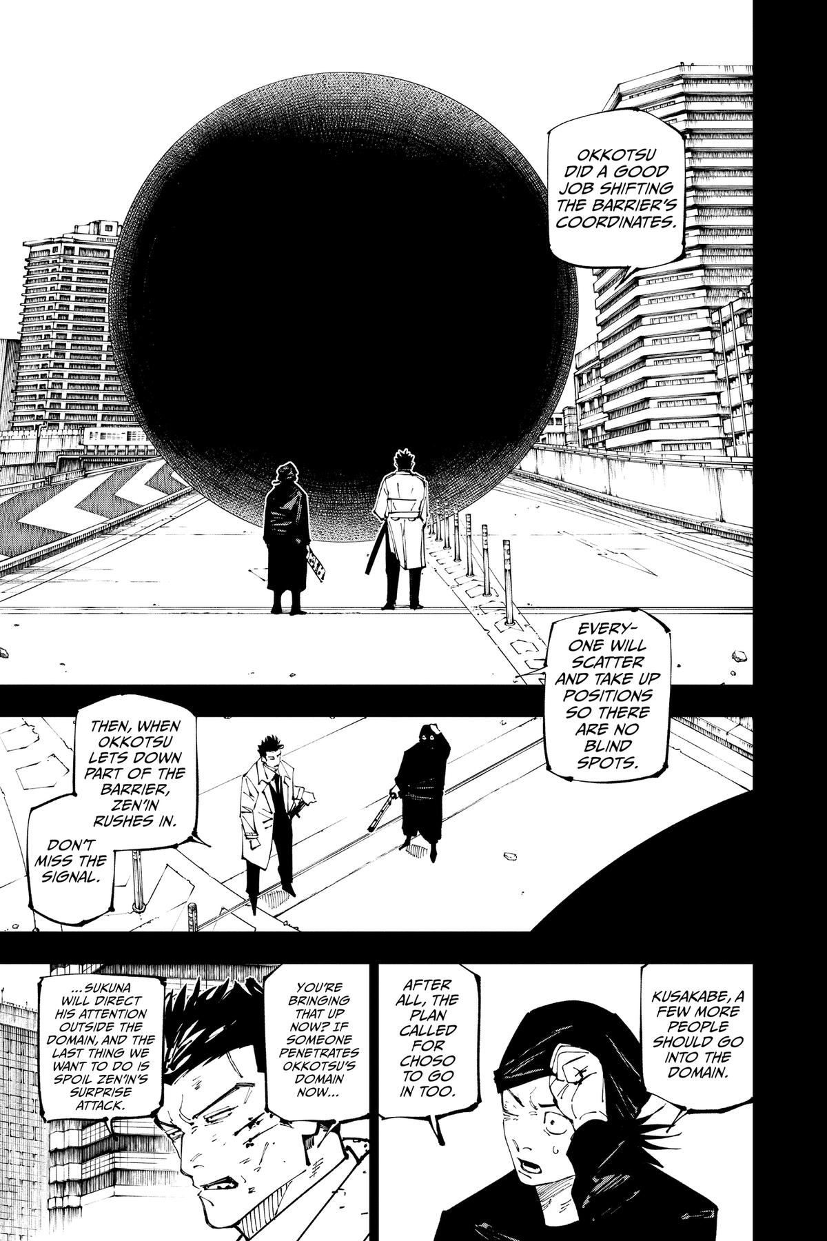 Jujutsu Kaisen chapter 255 page 3