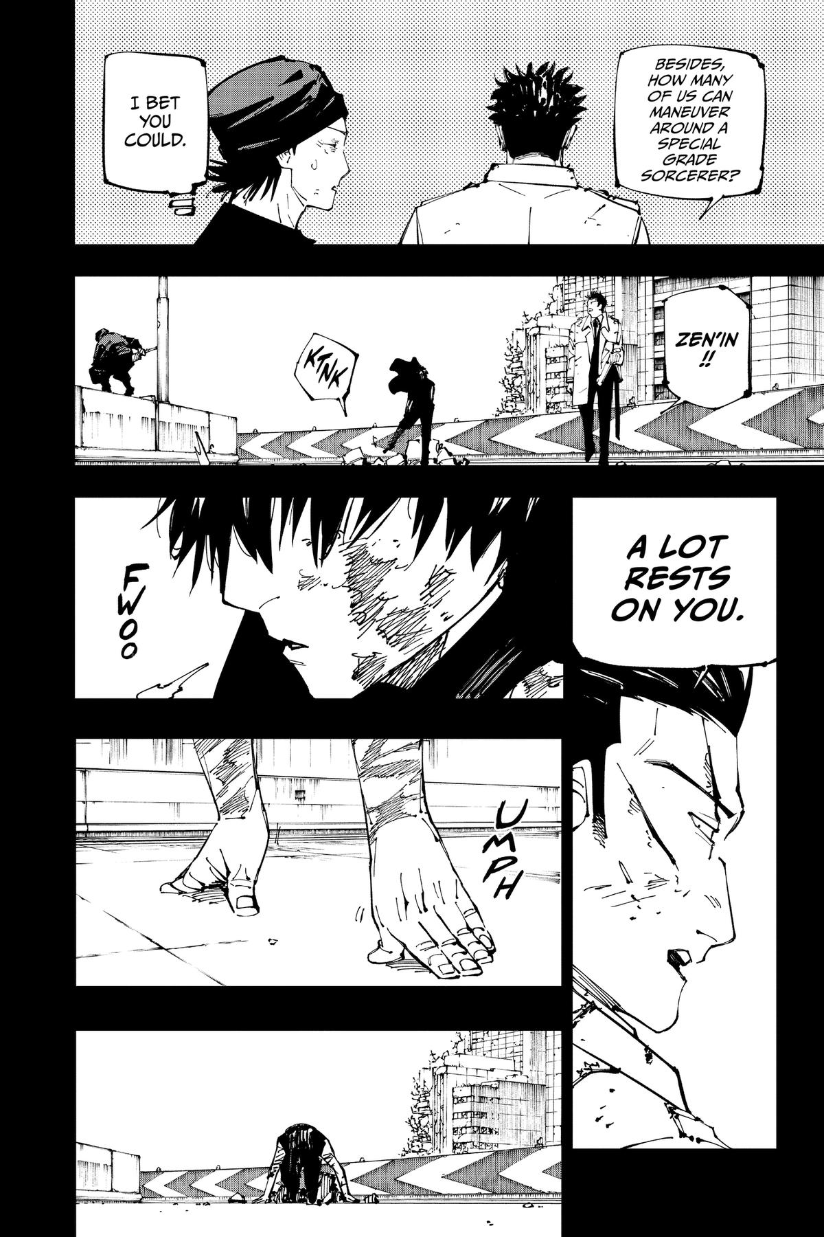 Jujutsu Kaisen chapter 255 page 4