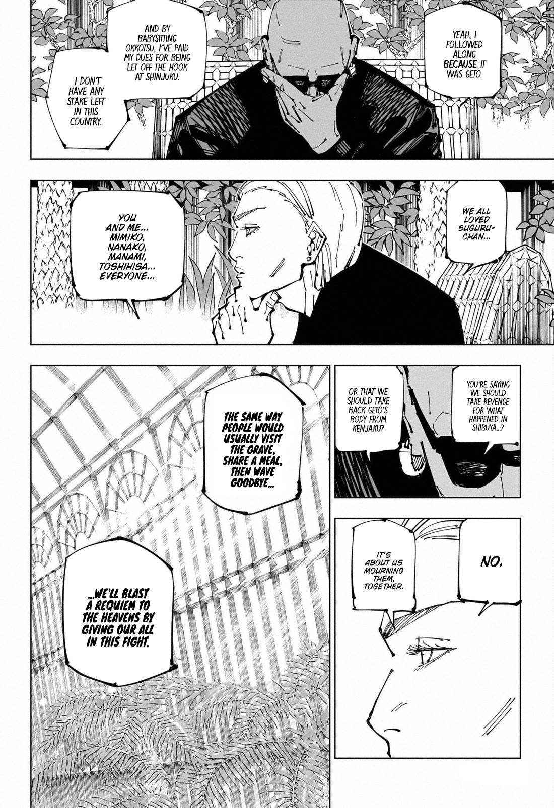 Jujutsu Kaisen chapter 258 page 5