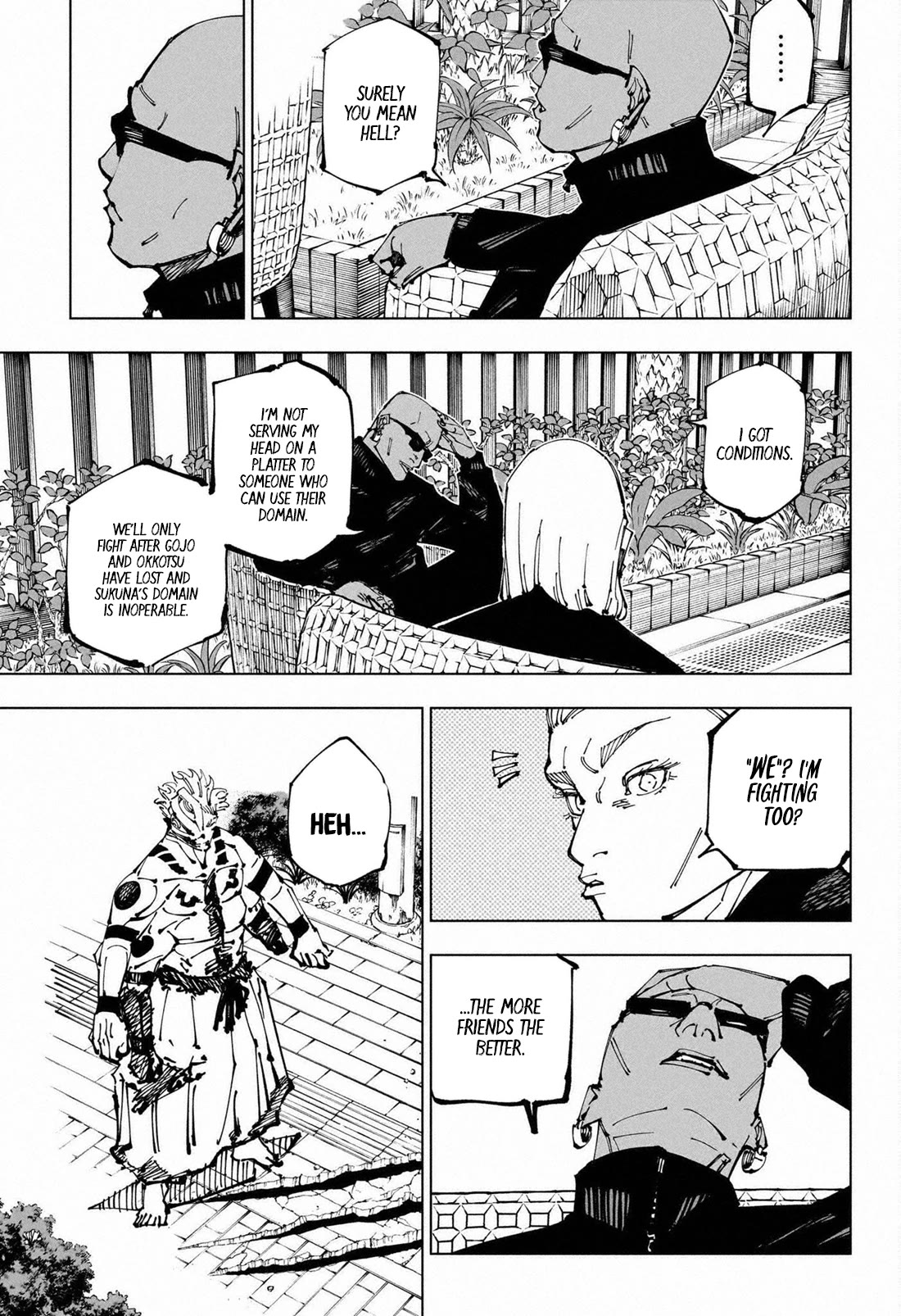 Jujutsu Kaisen chapter 258 page 6