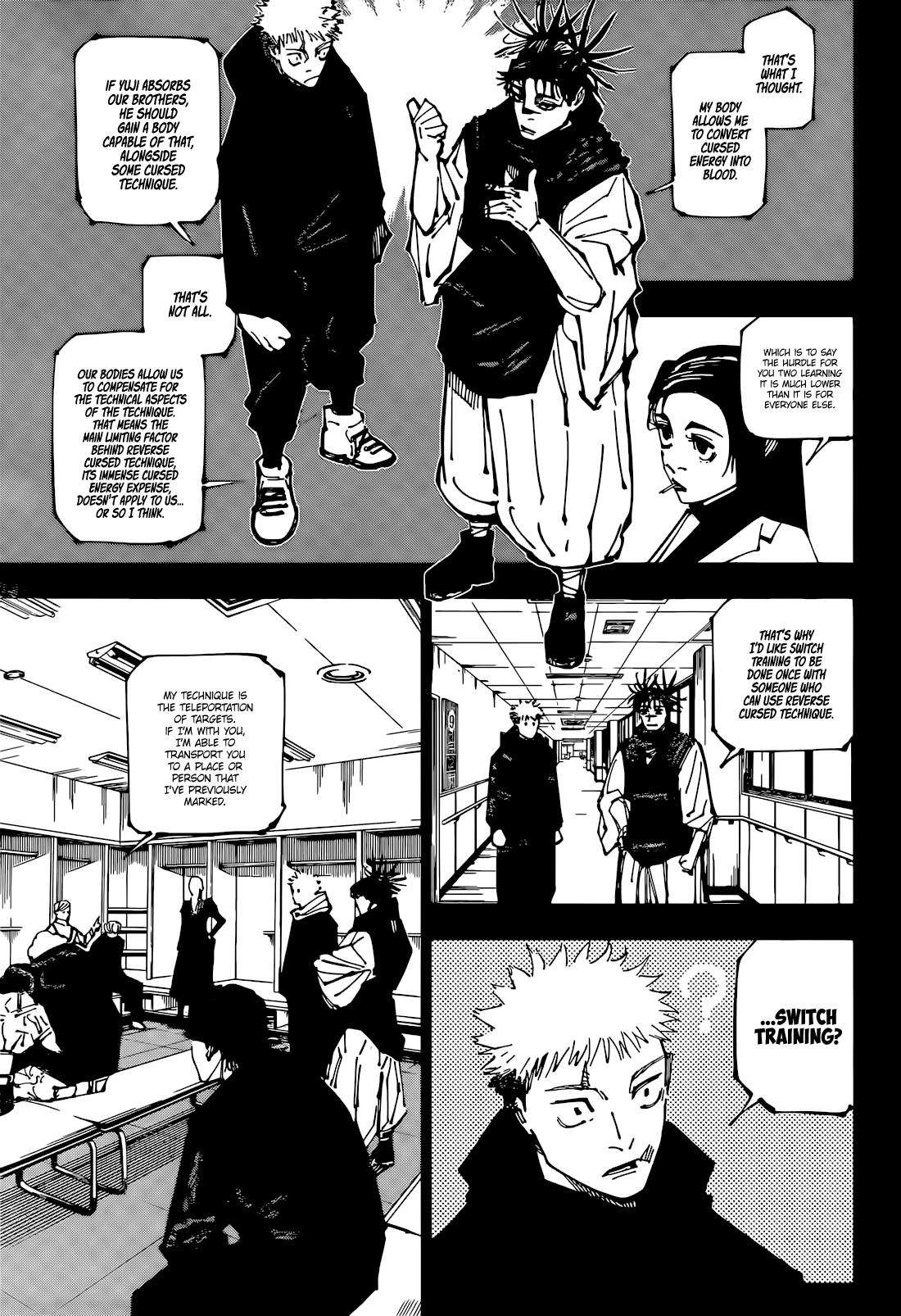 Jujutsu Kaisen chapter 261 page 6