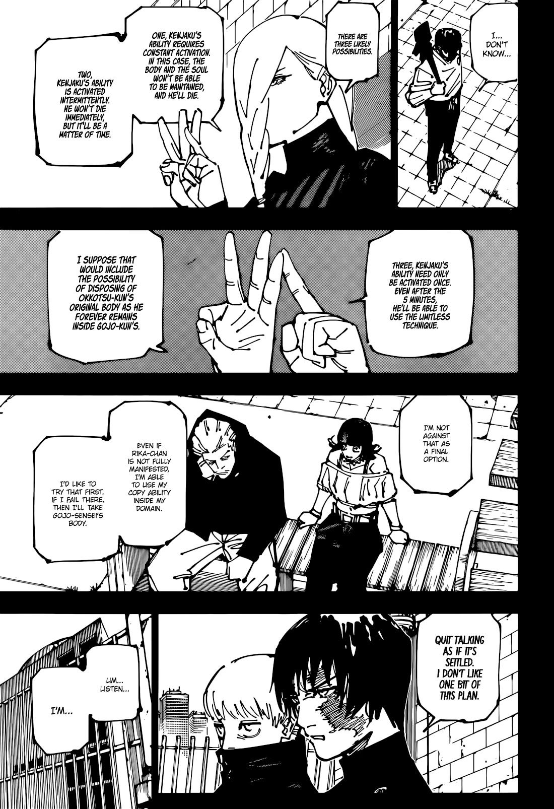 Jujutsu Kaisen chapter 264 page 6
