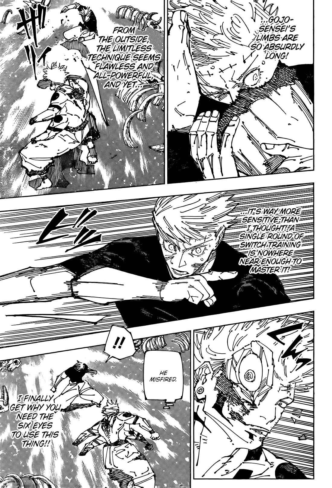 Jujutsu Kaisen chapter 266 page 6