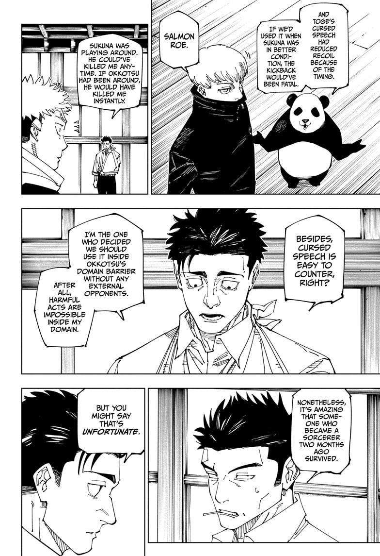 Jujutsu Kaisen chapter 273 page 6