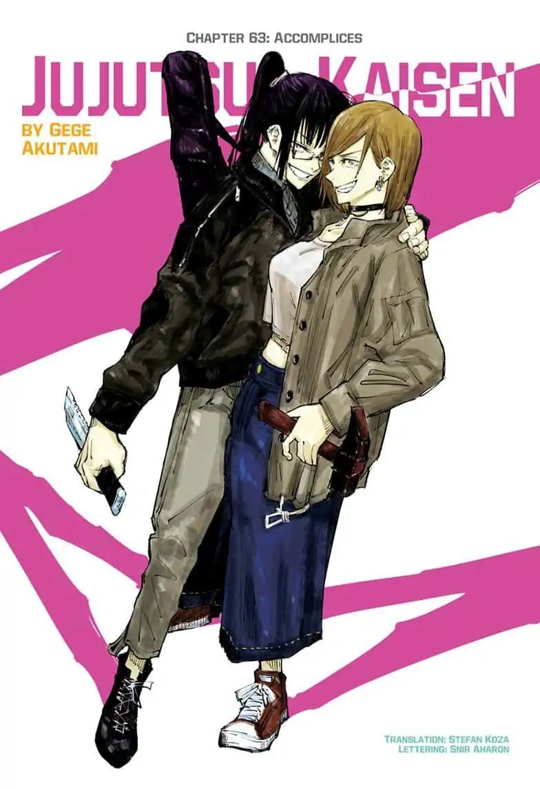 Jujutsu Kaisen chapter 63 page 1