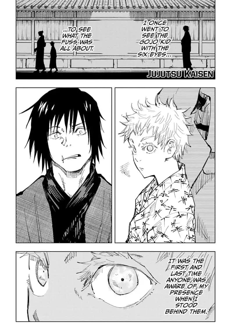 Jujutsu Kaisen chapter 71 page 1