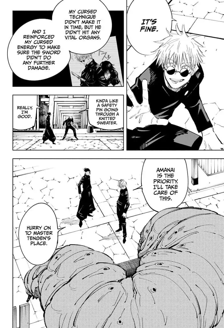 Jujutsu Kaisen chapter 71 page 4